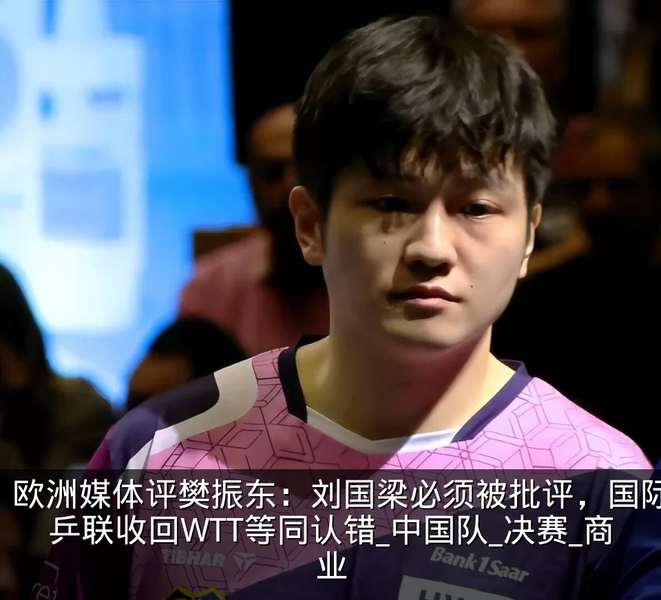 欧洲媒体评樊振东:刘国梁必须被批评,国际乒联收回WTT等同认错_中国队_决赛_商业